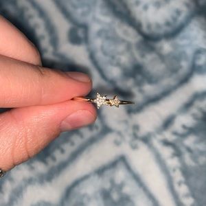 Mejuri Diamonds Pavé Star Ring, 14k yellow gold